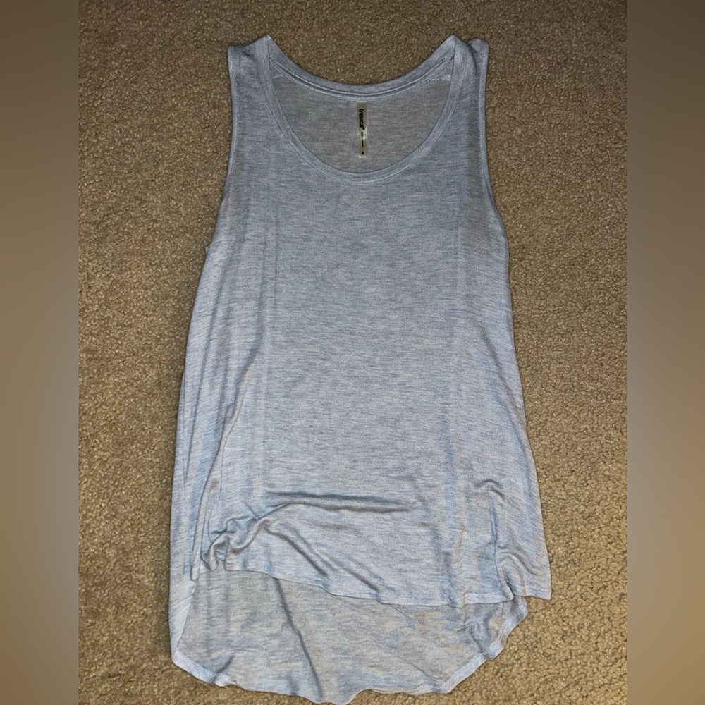 Women's Light blue Sleeveless Top